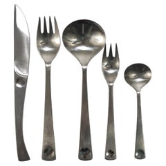 Retro Rosenthal Design PLUS Flatware, 68 pcs., For 12 Persons, by Wolf Karnagel, 1970s