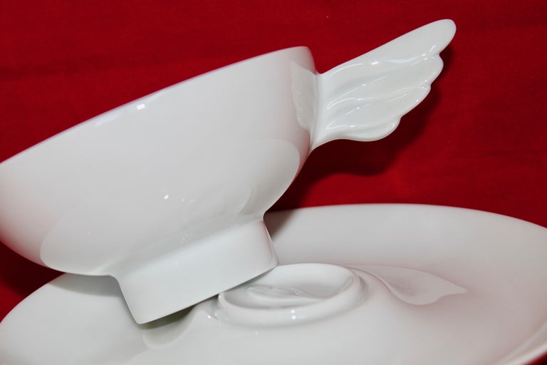 Rosenthal Designer Art Porcelain Tea Set for Six, 