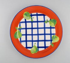 Rosenthal Designers Guild, Orchard Collection, Four Large Porcelain Cover Plates