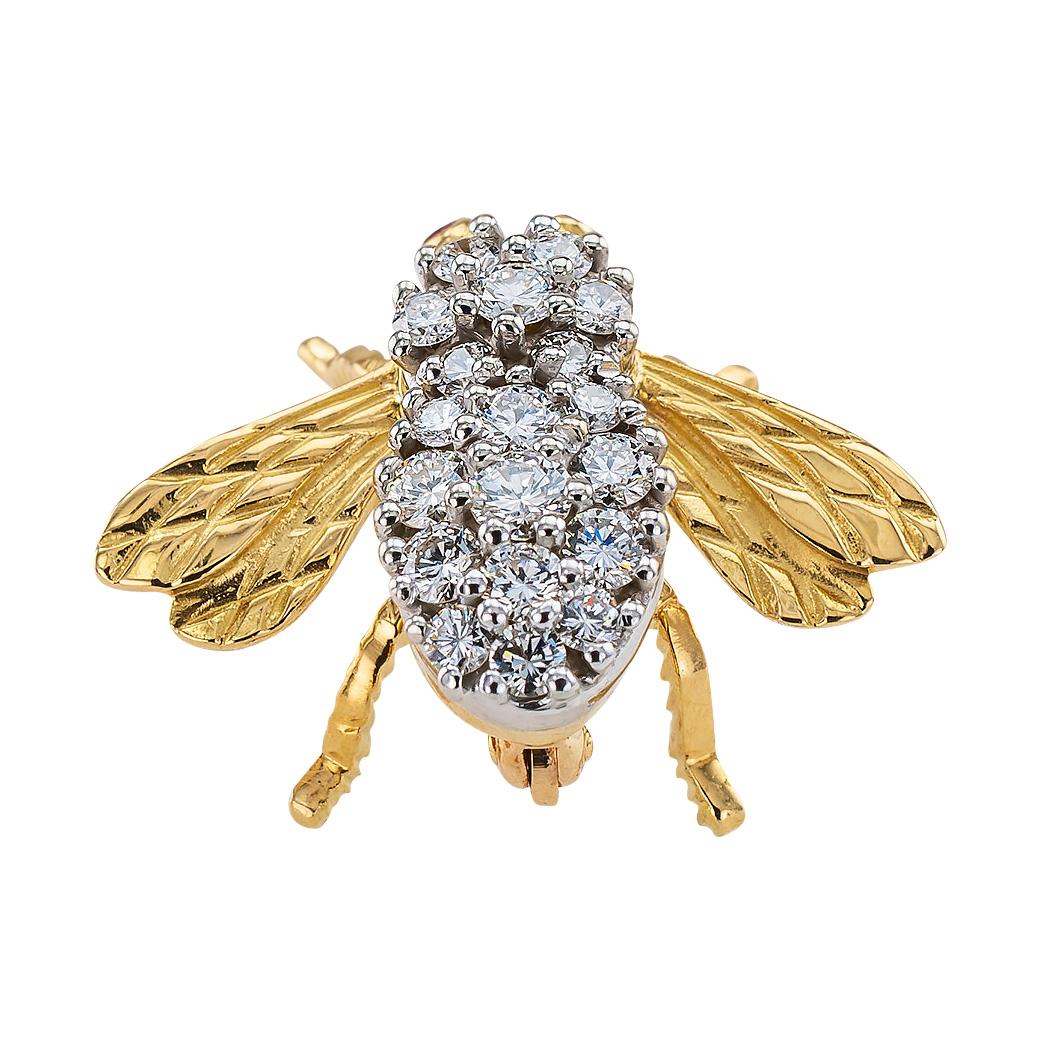 rosenthal bee brooch