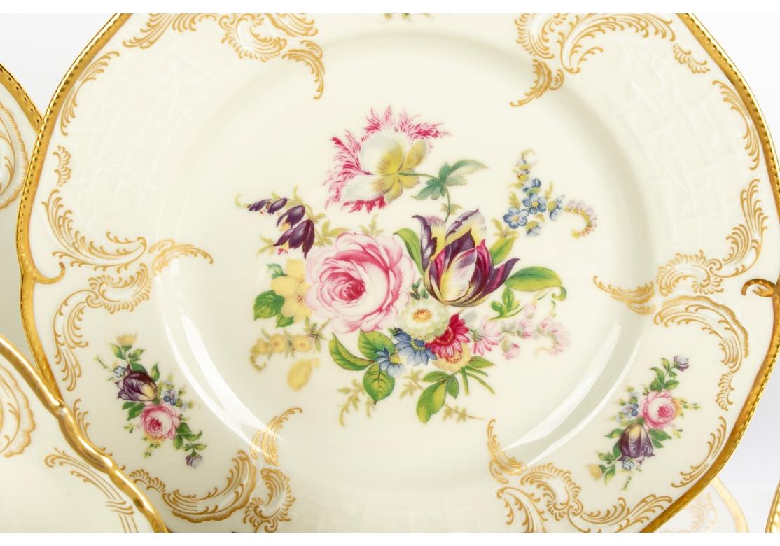 Rosenthal Diplomat Muster Tafelservice für 10 plus Servierstücke 2
