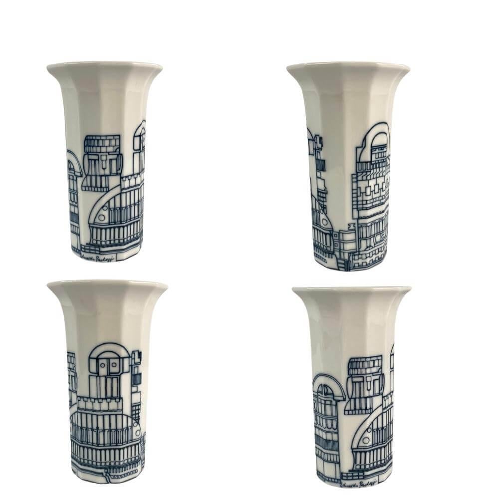 Vase von Rosenthal – Eduardo Paolozzi für Tapio Wirkkala, 1970 (Moderne der Mitte des Jahrhunderts) im Angebot