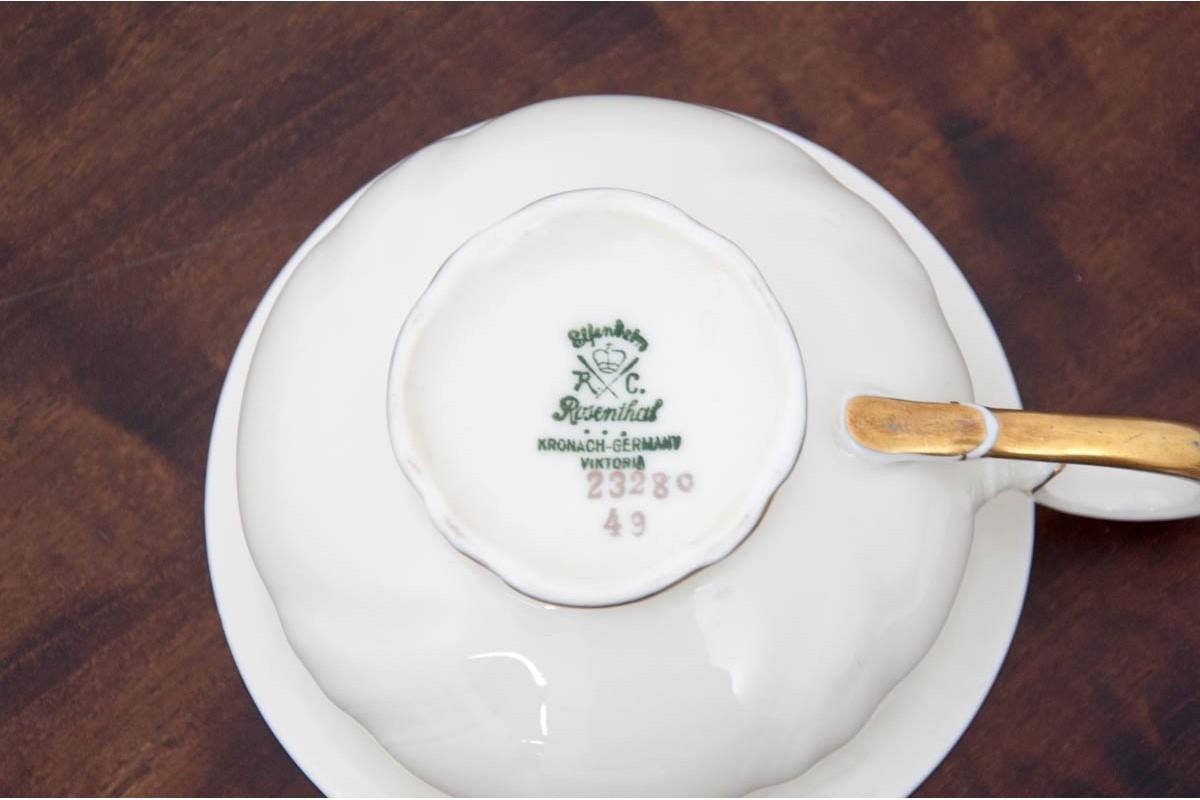 Mid-20th Century Rosenthal Elfenbein Kronach Coffee Set