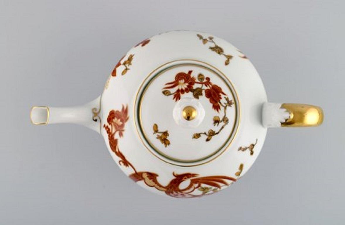 Rosenthal Elite Tea Service in Hand-Painted Porcelain for Six People, Japanism In Excellent Condition In Copenhagen, DK
