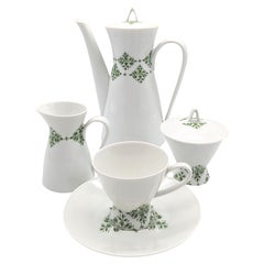 Rosenthal Form 2000 Bjørn Wiinblad "Prater" Coffee Service, Set of 19 Pieces