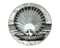 Rosenthal Fornasetti "Lina as Pearl" Plate Themes & Variations (Motiv 14), 1980s