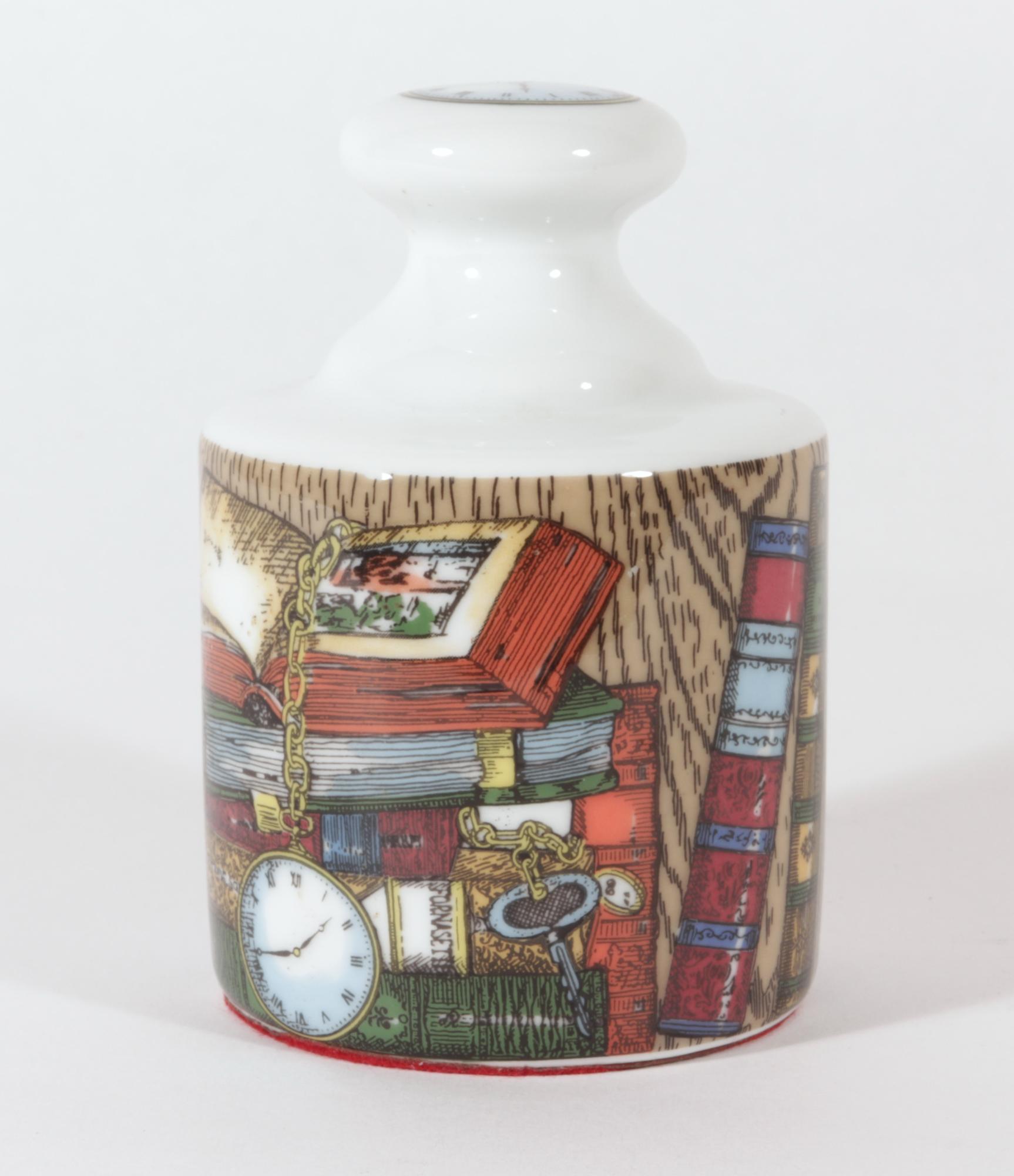 Ceramica Fermacarte in porcellana Rosenthal Fornasetti, Rosenthal Classic, modello Libreria in vendita