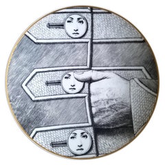 Rosenthal Fornasetti Temi E Variazioni Motiv 13 Plate, 1980s