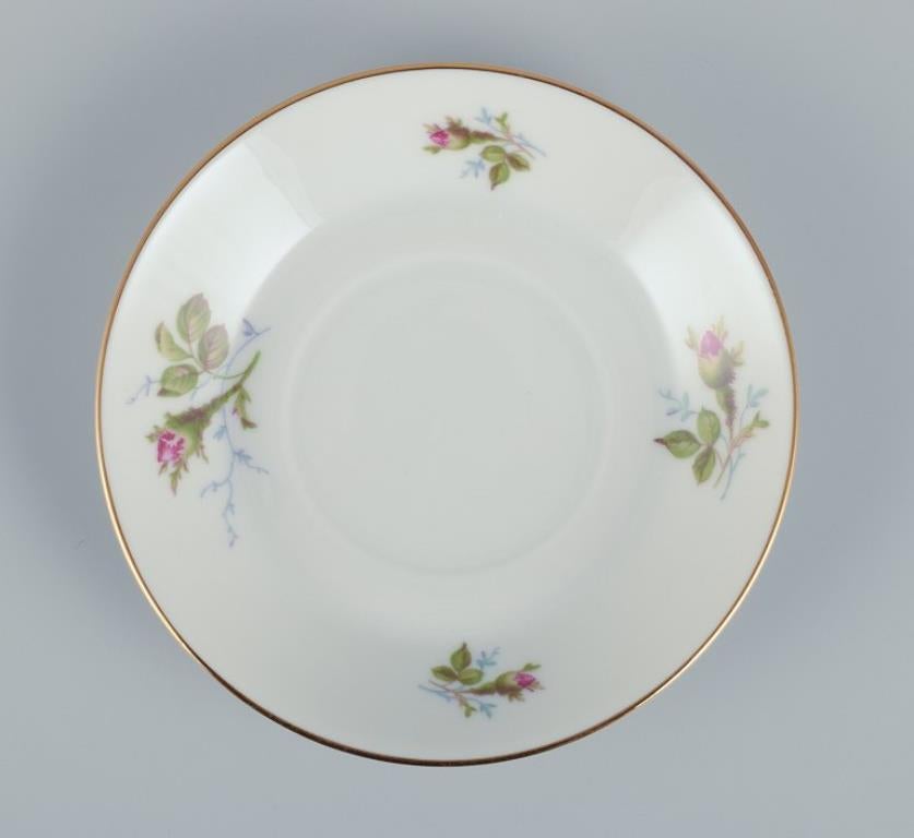 Porcelain Rosenthal, Germany. A set of six espresso cups with saucers in porcelain. For Sale