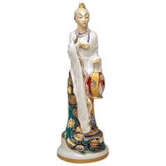 Rosenthal Germany Chinese Lady Dancer Chaokium Constantin Holzer-Defanti, 1920