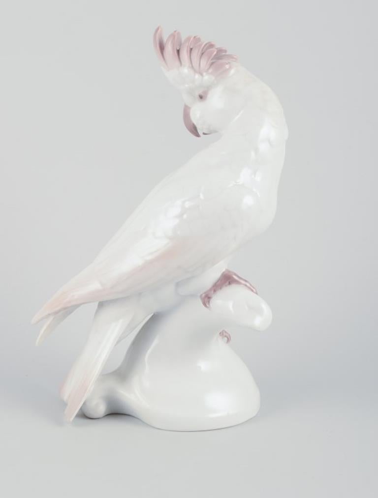 Rosenthal, Alemania. Cacatúa de porcelana. Estilo Art Déco. Alemán en venta
