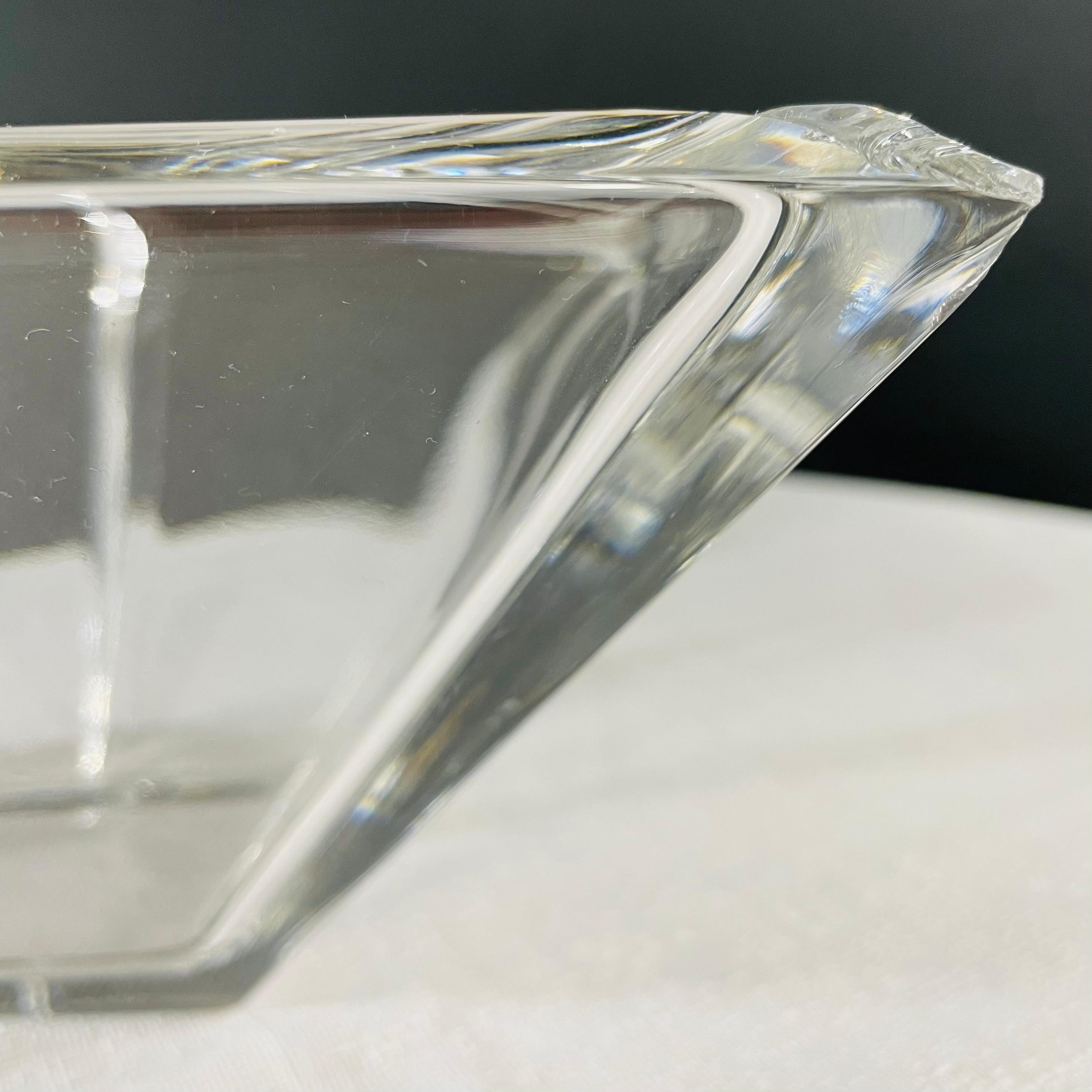 Pieza central o cuenco de cristal Rosenthal Alemania Alemán en venta