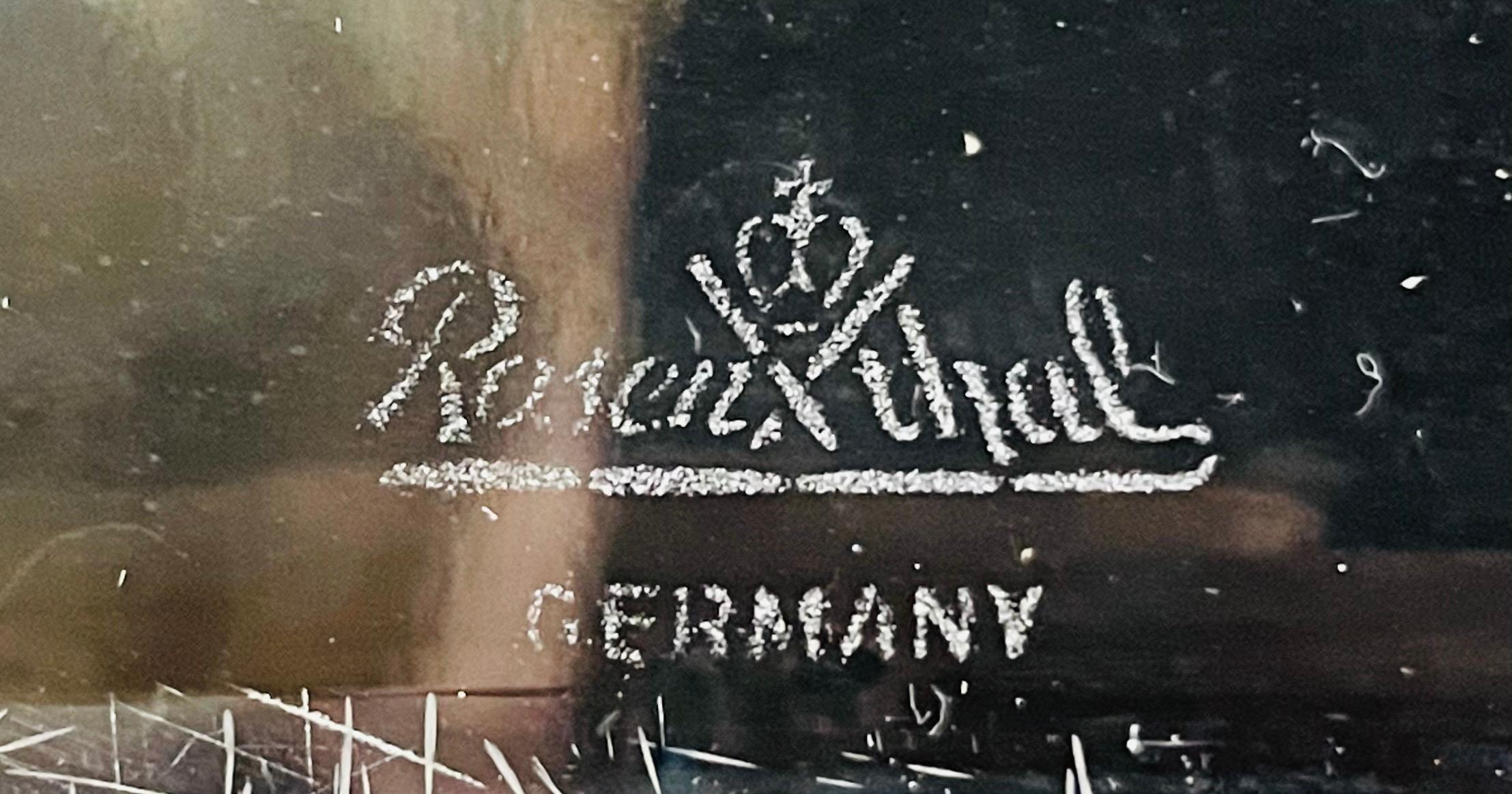 Pièce centrale ou bol en cristal Rosenthal Allemagne en vente 2