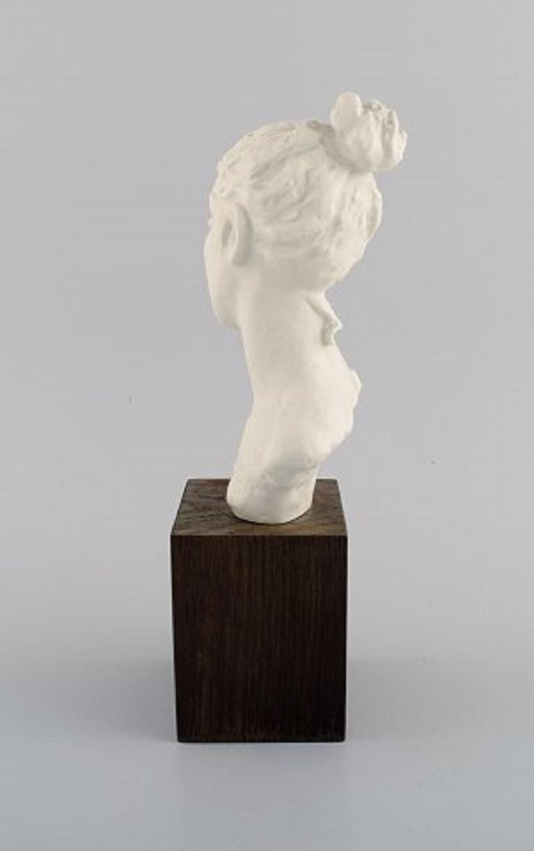 Other Rosenthal, Germany, Female Bust in Bisquit, Mid-20th Century  For Sale