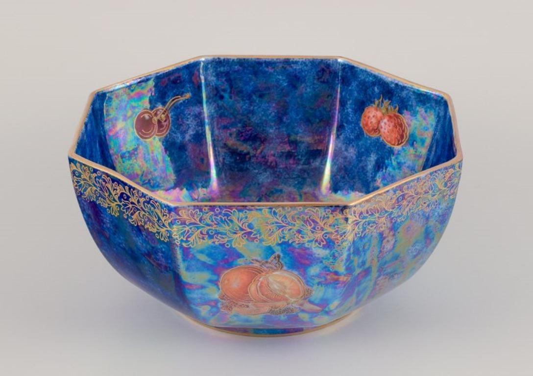 Glazed Rosenthal, Germany. Large porcelain bowl in luster glaze.  For Sale