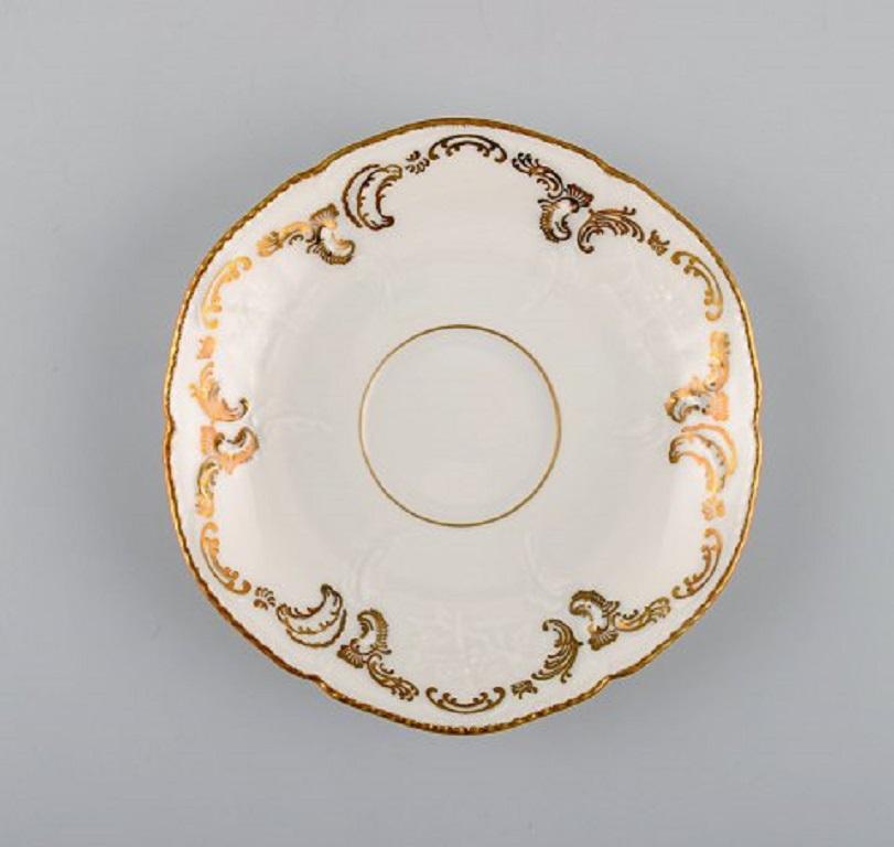 Rosenthal, Alemania, Servicio de café de porcelana con decoración dorada para 12 personas en Excelente estado para la venta en Copenhagen, DK