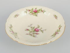 Rosenthal, Germany, "Sanssouci", Two Candlesticks and a Small Bowl in Porcelain