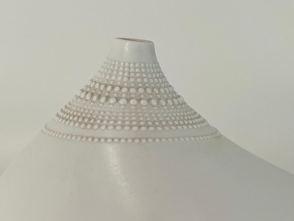 Other Large Tapio Wirkalla Rosenthal Germany white porcelain circa 1950 vase. For Sale