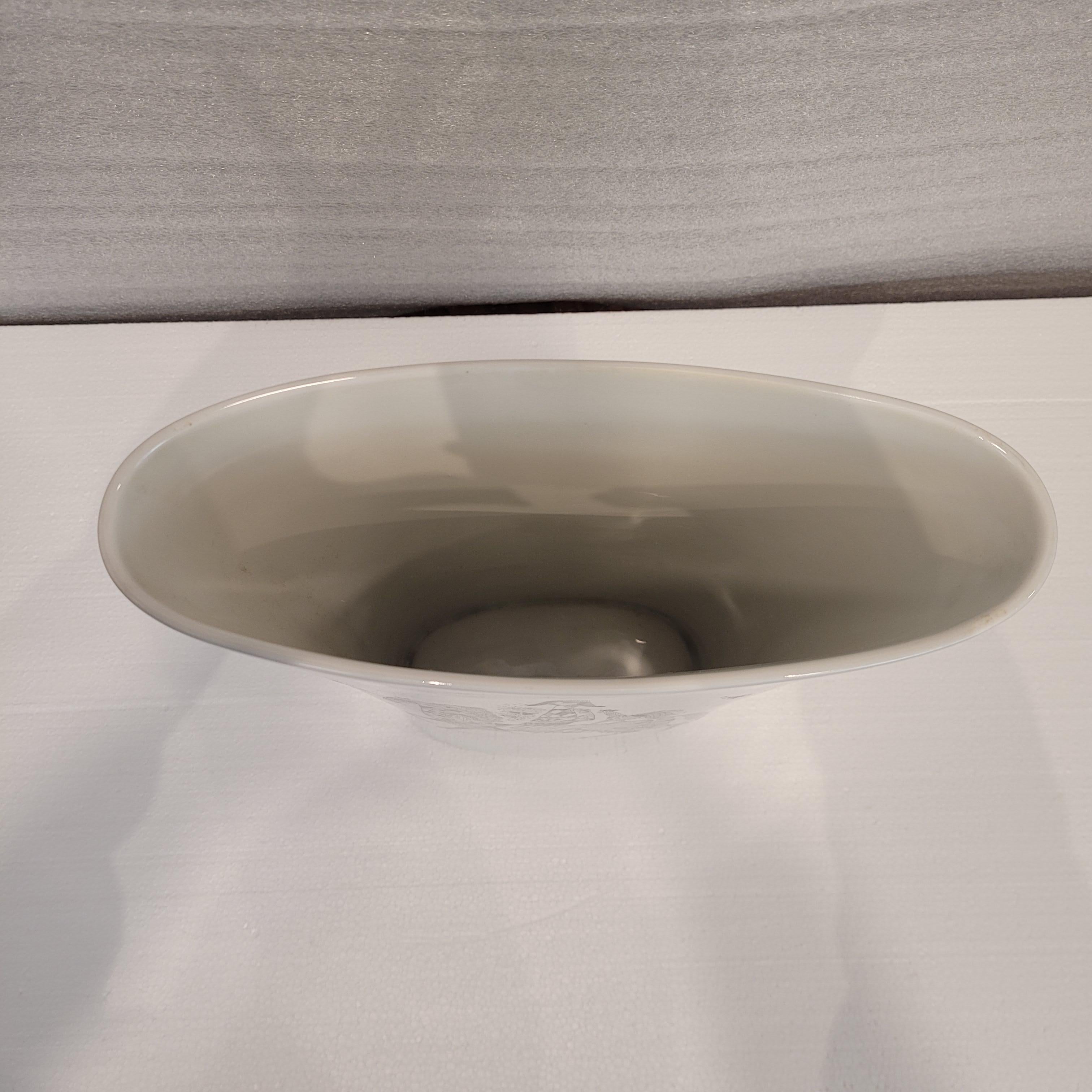 Rosenthal Alemania Jarrón blanco diseño Kuno Fischer Studio Line Argent Porcelana en venta