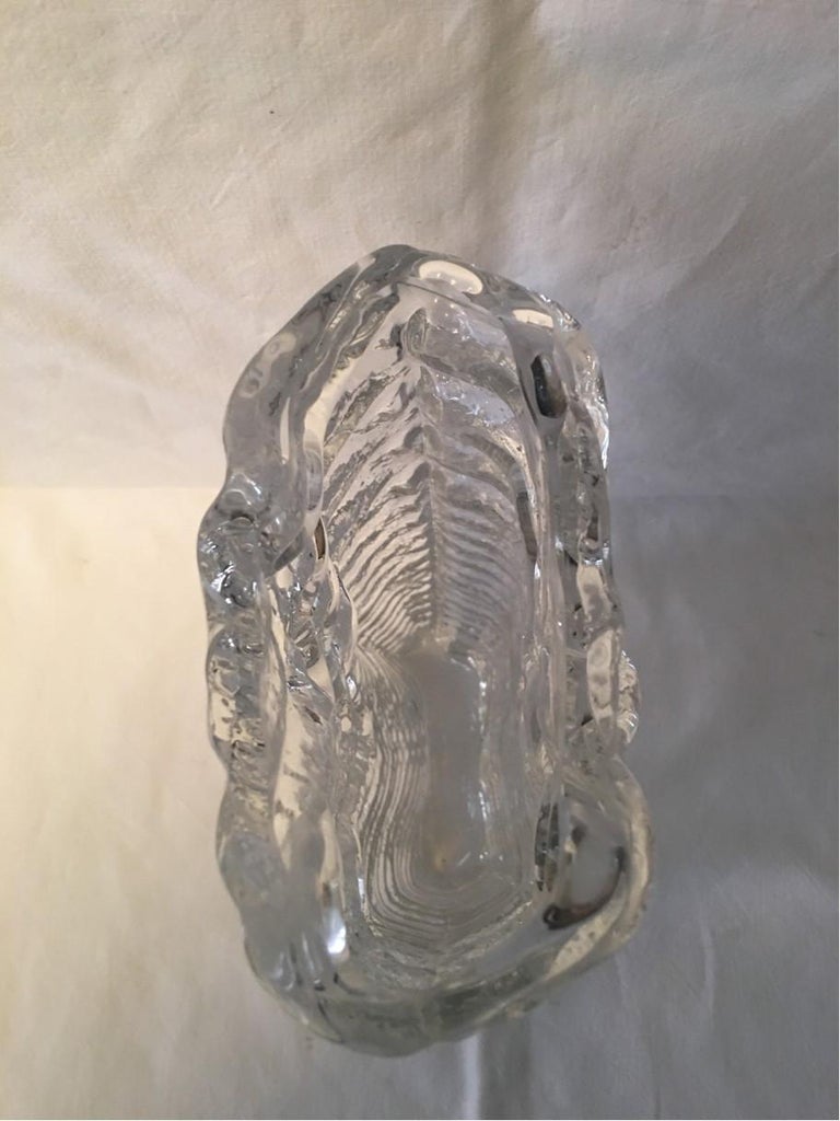 Rosenthal Glass Vase by Martin Freyer, Germany, 1960's En vente sur 1stDibs