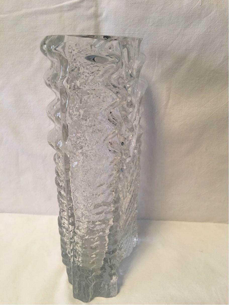 Mid-20th Century Rosenthal Glass Vase by Martin Freyer, Germany, 1960's For Sale