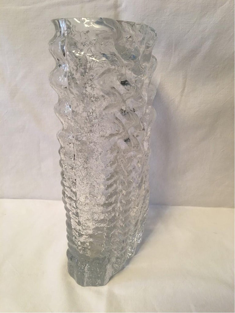 Rosenthal Glass Vase by Martin Freyer, Germany, 1960's En vente sur 1stDibs