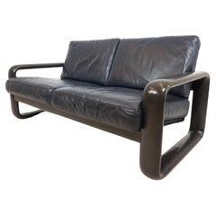 Rosenthal Hombre 2 seater leather sofa by Burkhard Vogtherr