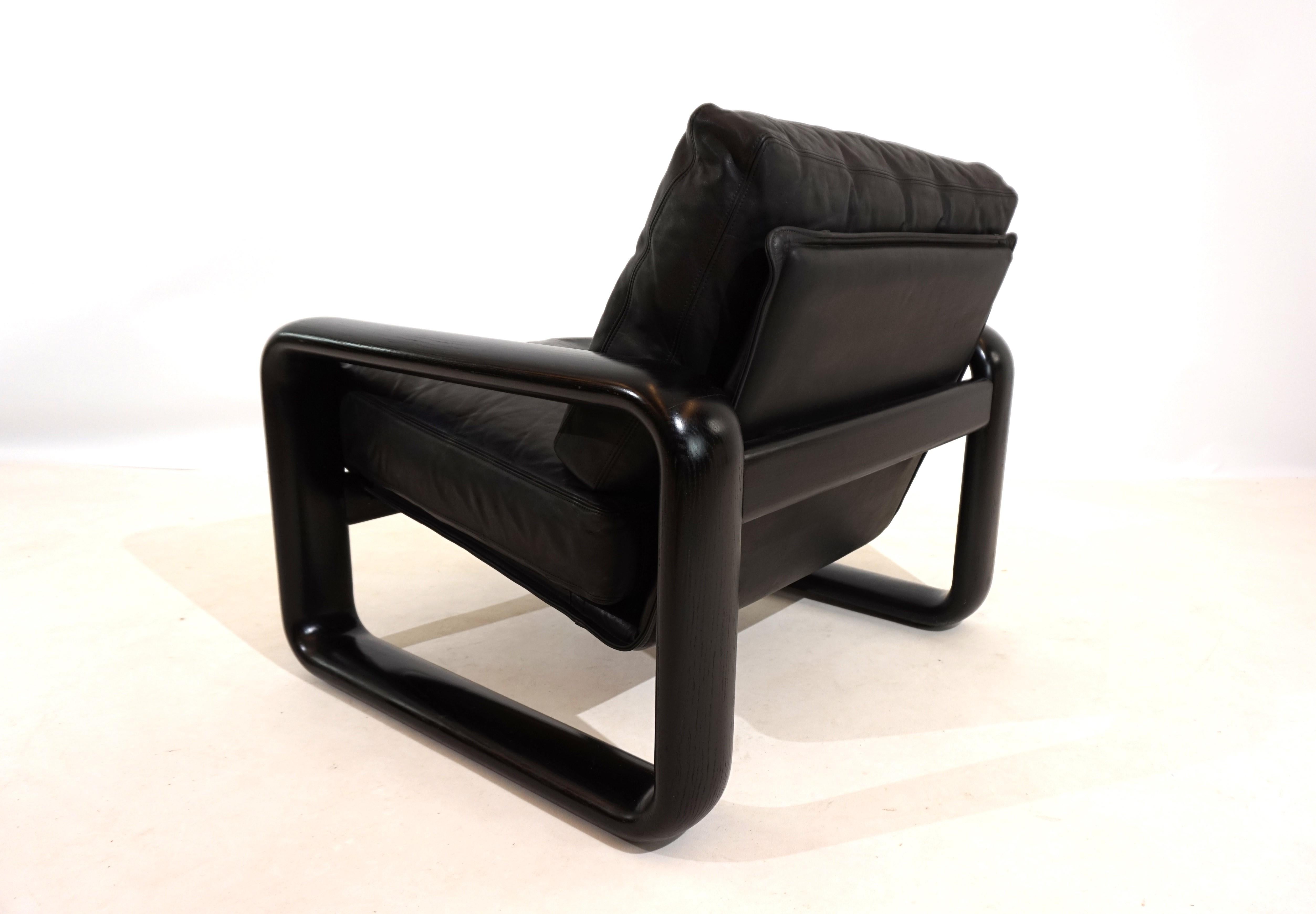 German Rosenthal Hombre leather armchair by Burkhard Vogtherr For Sale