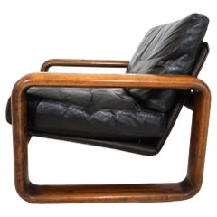 Rosenthal Hombre leather armchair by Burkhard Vogtherr