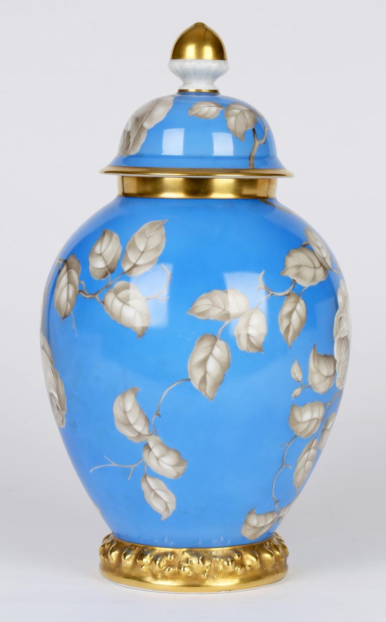Rosenthal Roses Rosenthal Large Art Deco Porcelain En Grisaille Roses Jar And Cover For ...