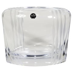 Rosenthal Lead Crystal Vase Mid Century Unused