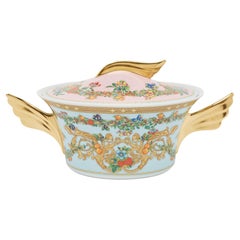Used Rosenthal Meets Versace Ikarus Le jardin de Versace Covered Vegetable Bowl