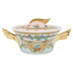 Rosenthal Meets Versace Ikarus Le jardin de Versace Covered Vegetable Bowl