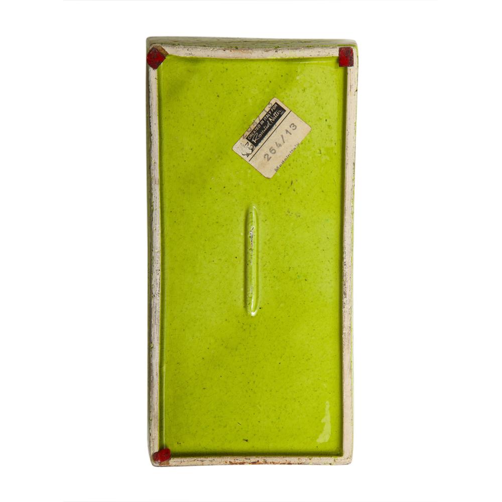 Bitossi fr Rosenthal Netter, Schachtel, Keramik, Chartreuse, signiert im Angebot 7