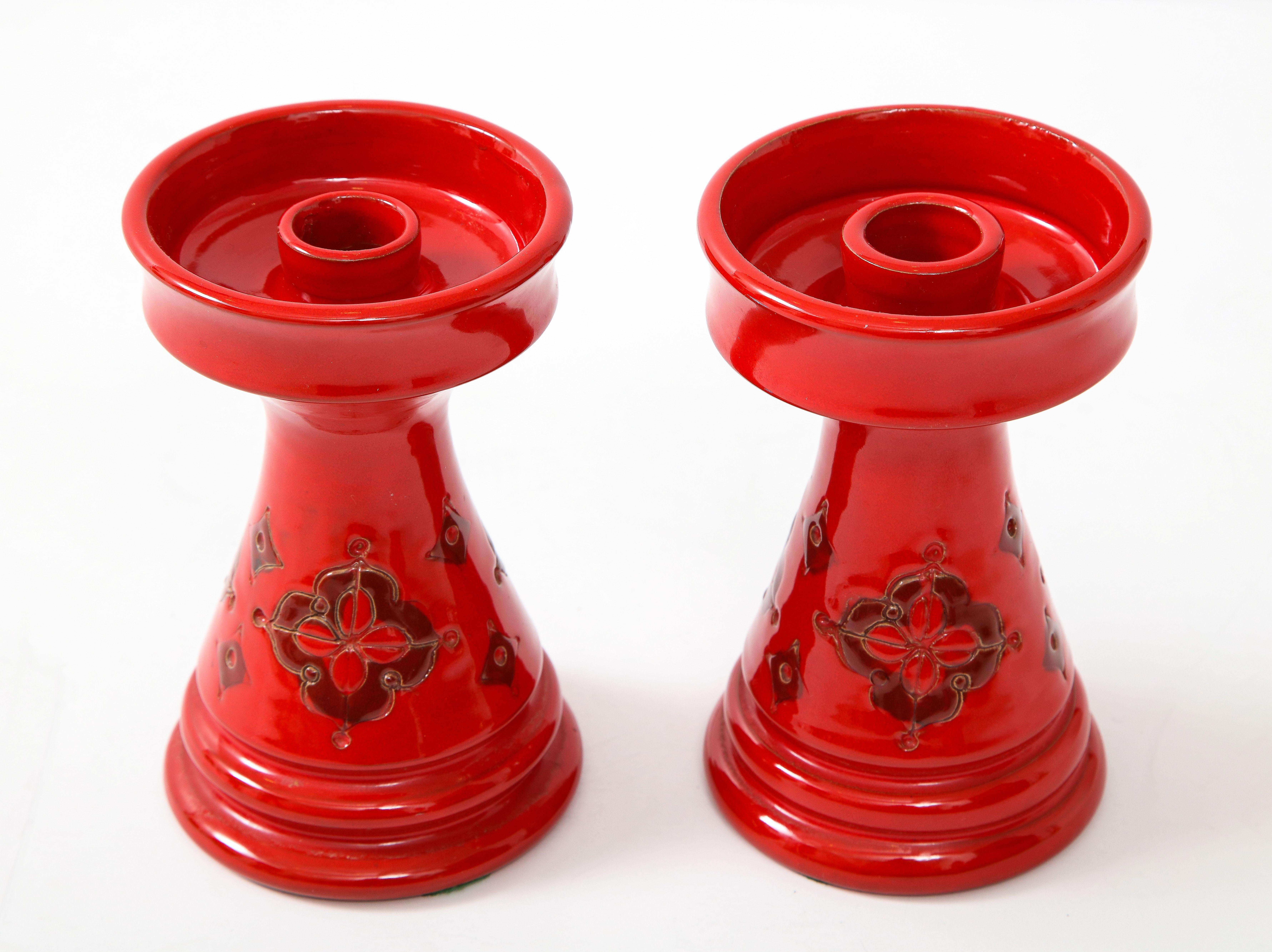 Rosenthal Netter Candleholders and Bowl Set For Sale 1