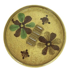 Rosenthal Netter Modern Provenzale Pottery Ashtray Aldo Londi Bitossi Italy '60s
