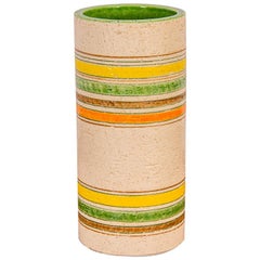 Rosenthal Netter Striped Italian Vase for Bitossi