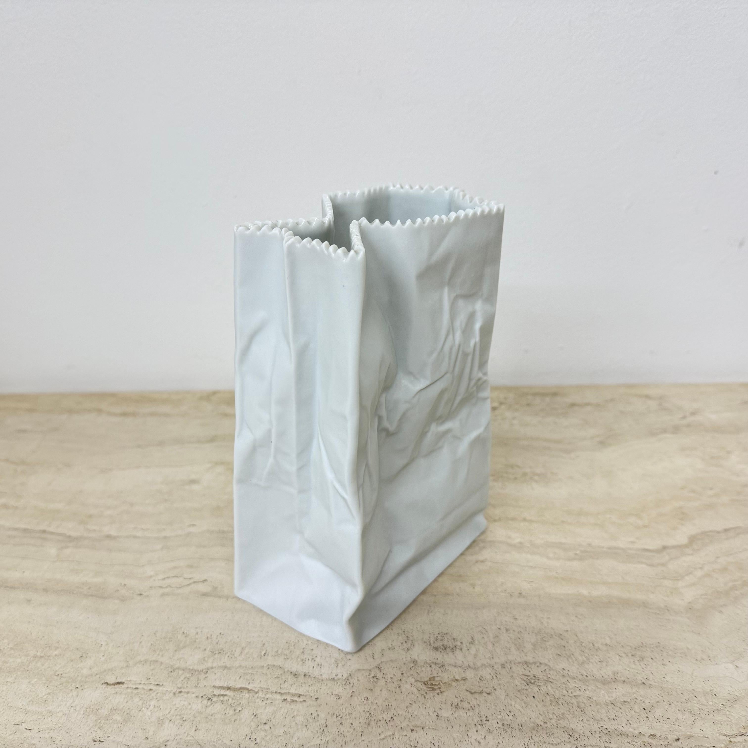 Vaso di sacchetti di carta Rosenthal di Tapio Wirkkala, anni '70 in vendita 4