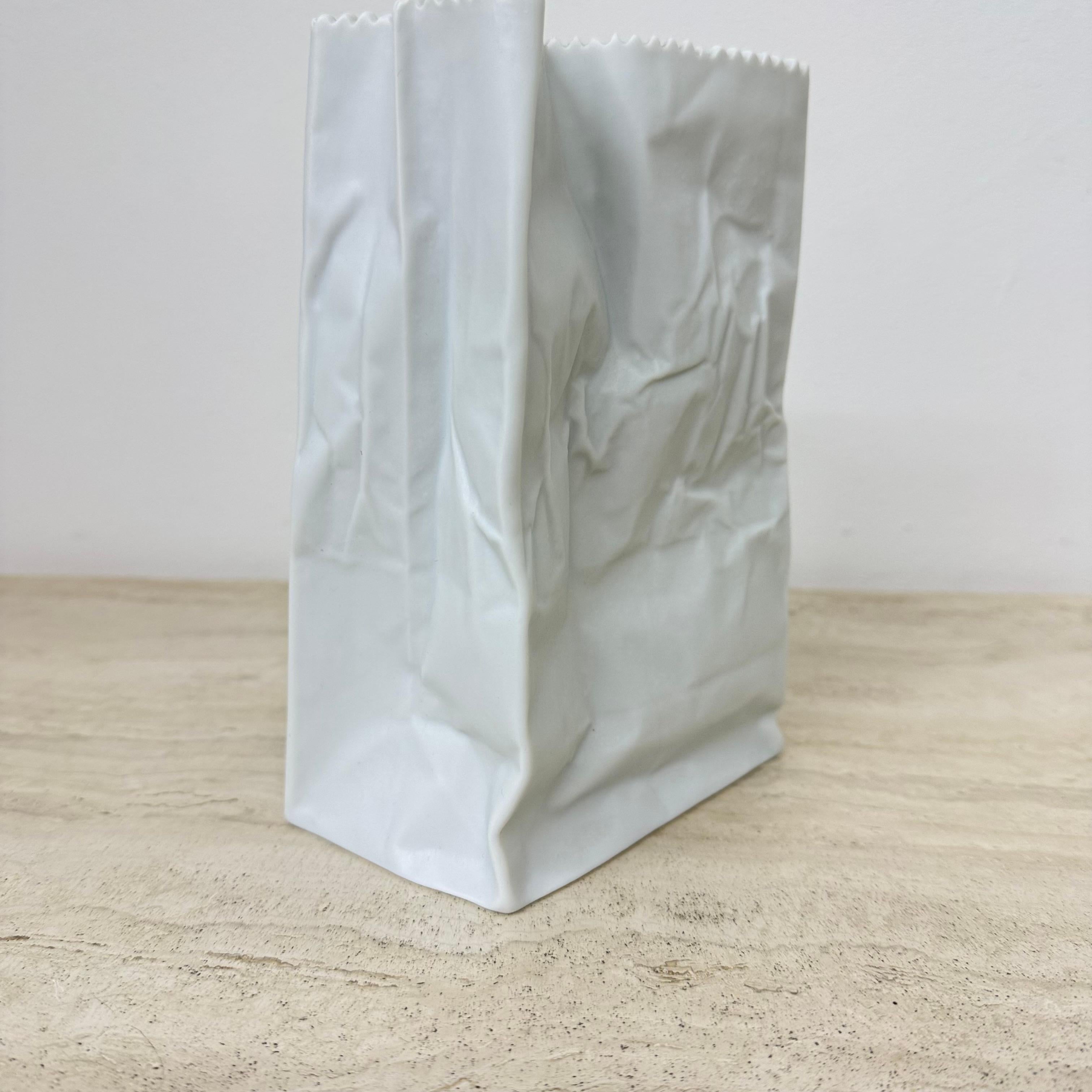Vaso di sacchetti di carta Rosenthal di Tapio Wirkkala, anni '70 in vendita 5
