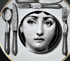 Porzellanteller von Piero Fornasetti, Motiv 11, Motive und Variationsmuster