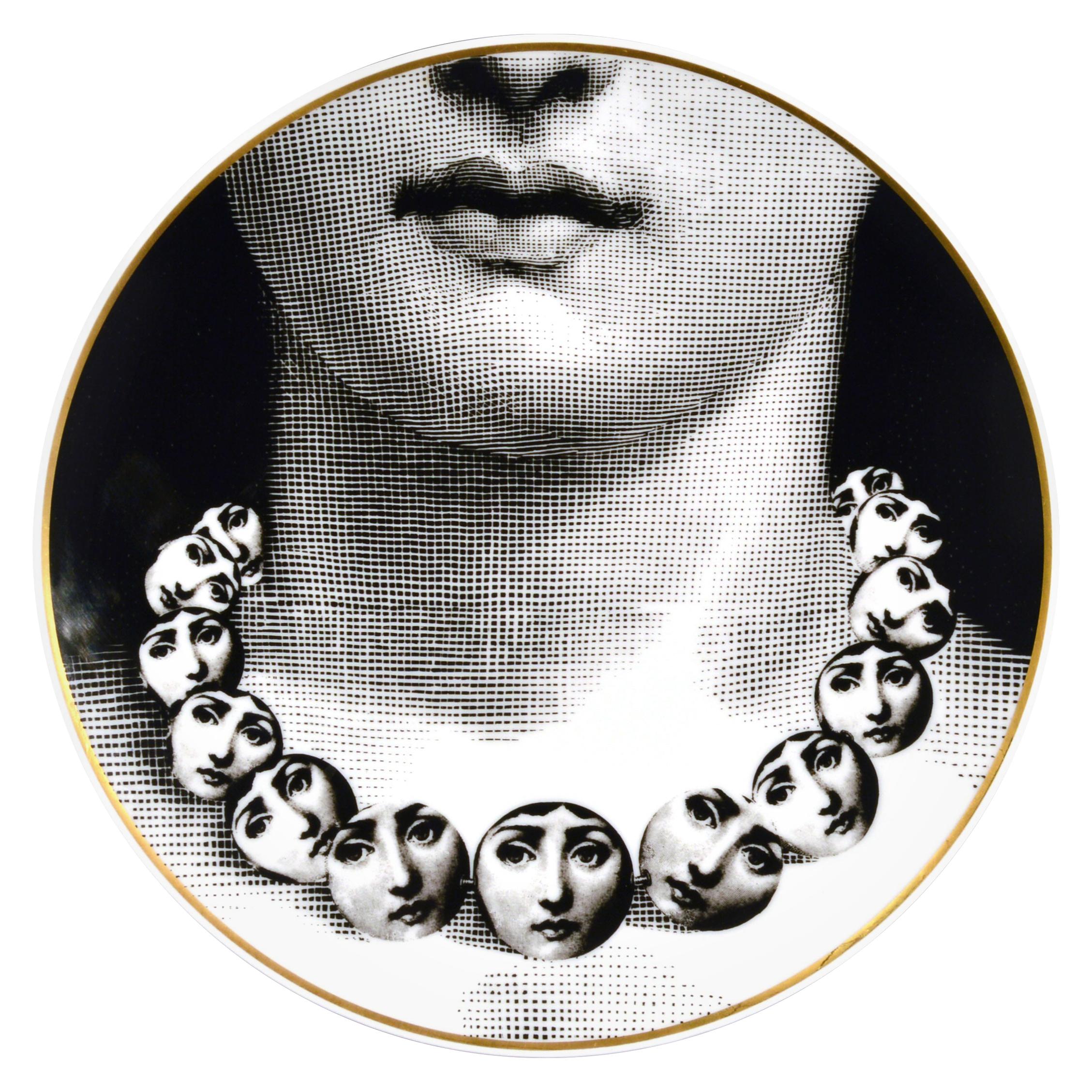 Rosenthal Piero Fornasetti Themes & Variation Plate Motiv 16, The Necklace