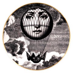Rosenthal Piero Fornasetti Themes & Variation Plate Motiv 2, Hot Air Balloon