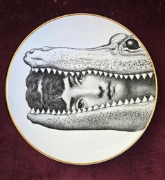 Rosenthal Piero Fornasetti Themes & Variation Assiette en porcelaine Motiv 24