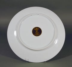 Rosenthal Piero Fornasetti Themes & Variations Motiv 18 Porcelain Plate, 1980s