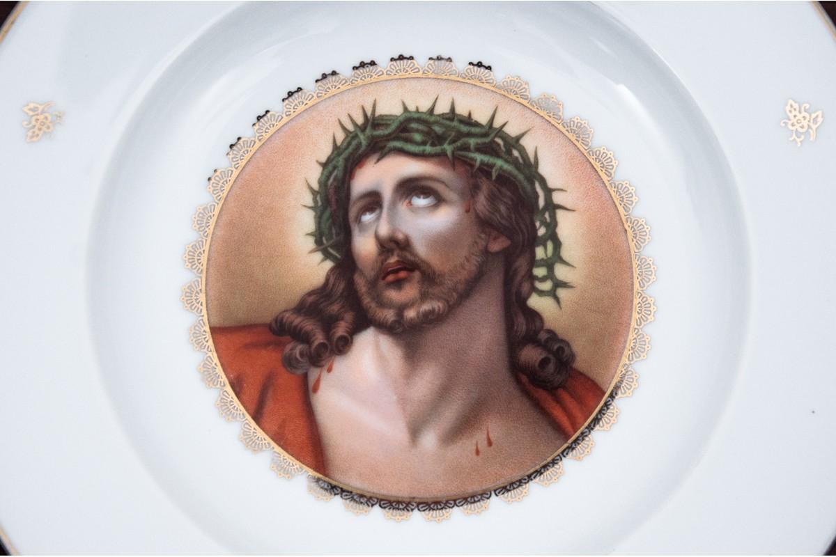Rosenthal plate with the image of Jesus, Germany.
Possibility to hang on the wall
Very good condition.
Dimensions: 25 cm.