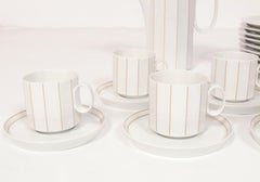 Rosenthal "Polygon Corfu" China Set Mid Century Danish Modern 38 Pieces