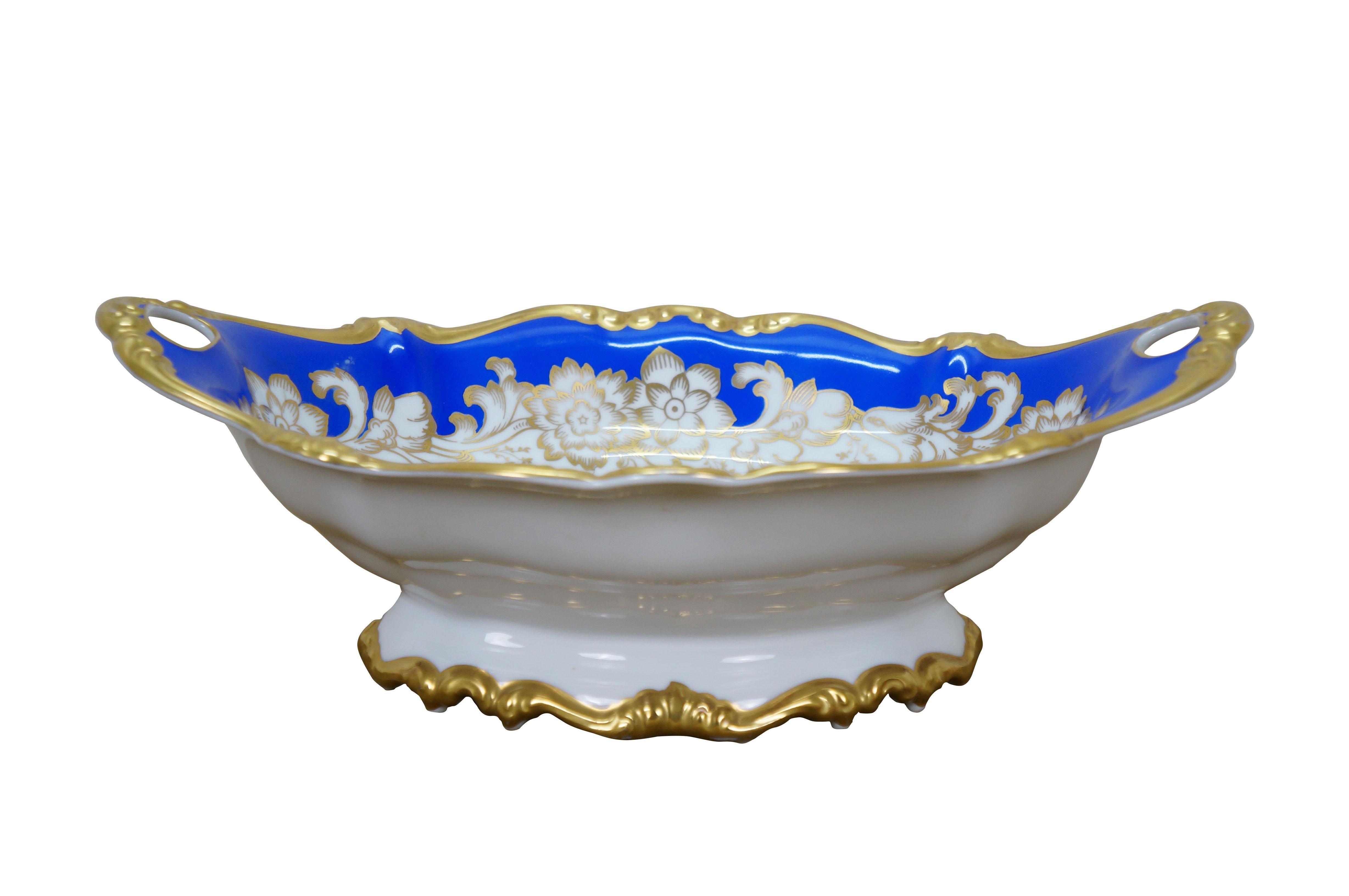 German Rosenthal Pompadour Porcelain Serving Dish Centerpiece Compote 14