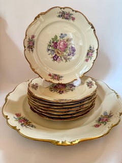 Rosenthal Pompadour vintage porcelain 8 + 1