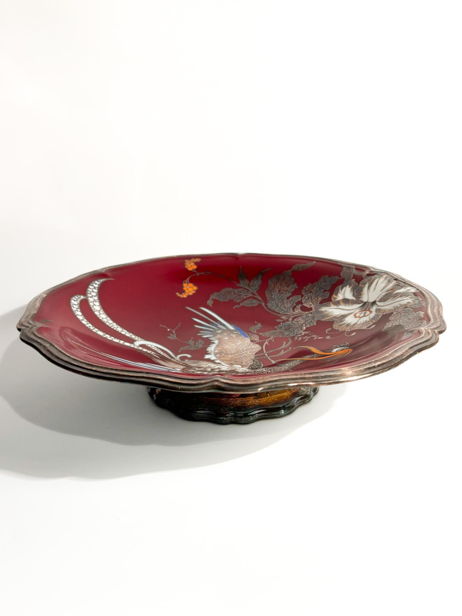 Plato de centro de mesa de porcelana Rosenthal Decoración Chippendale Años 40 en Bueno estado para la venta en Milano, MI