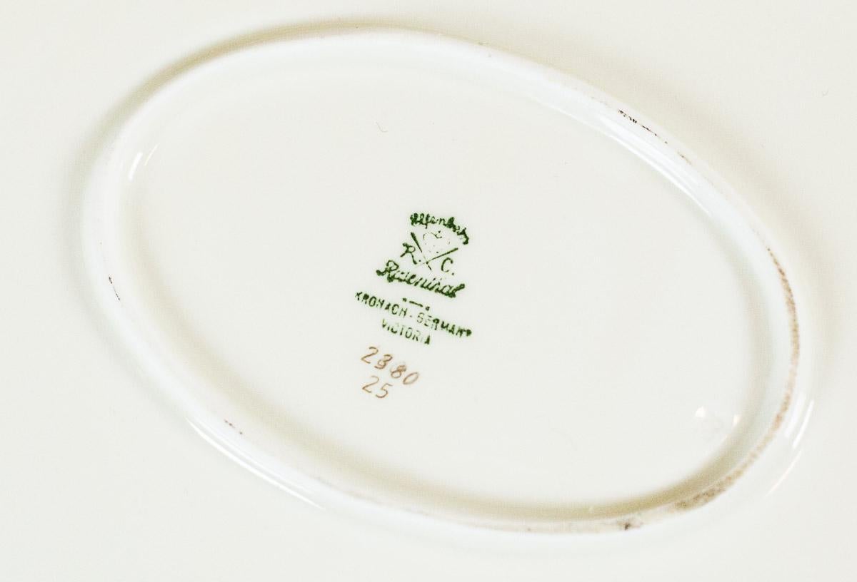 Rosenthal Porcelain Dinner Service, Circa 1920-1930 For Sale 7